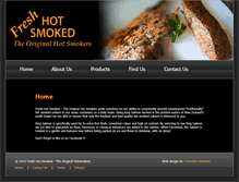 Tablet Screenshot of freshhotsmoked.com.au